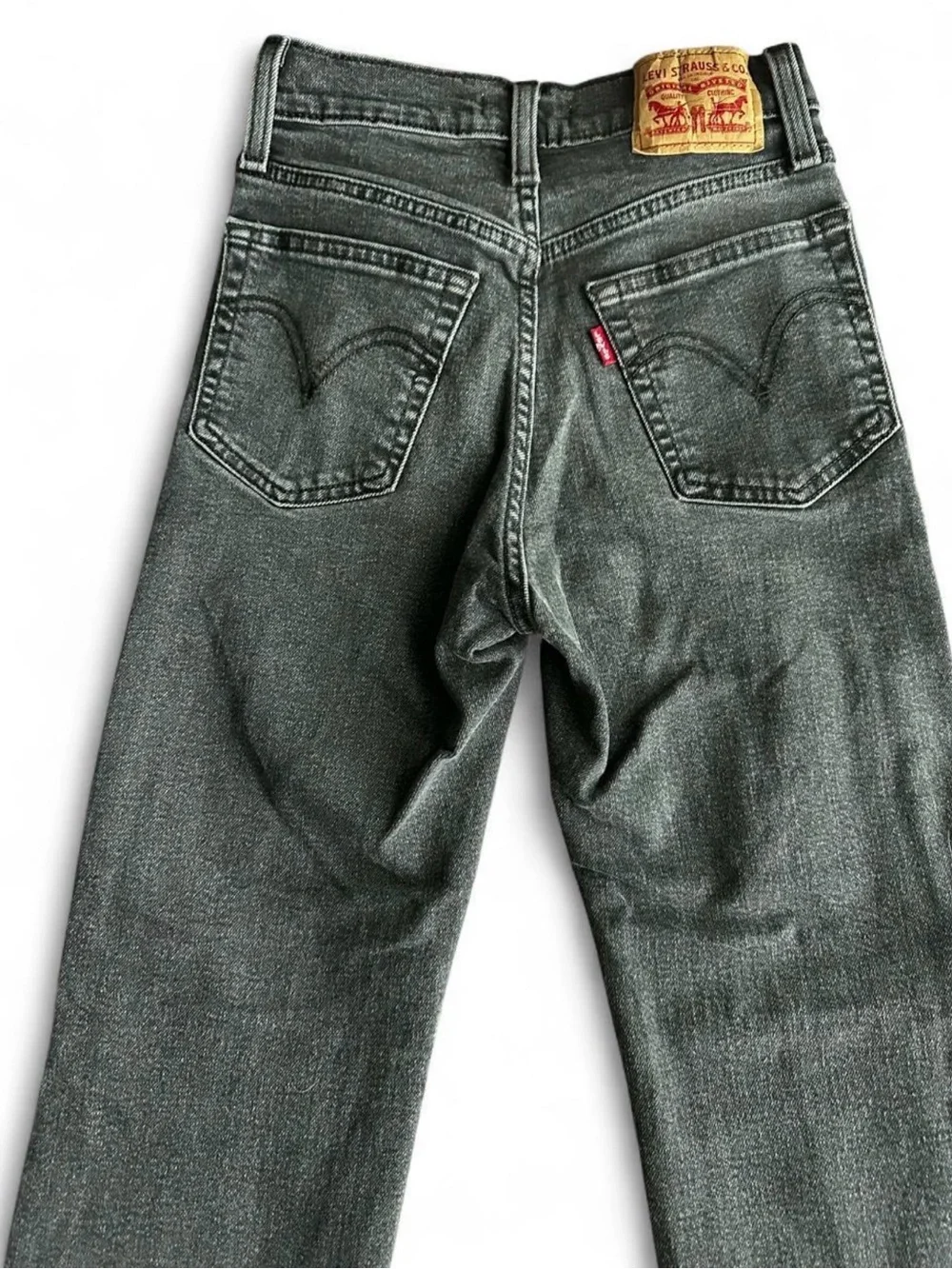 Levi's Black Straight Fit Jeans